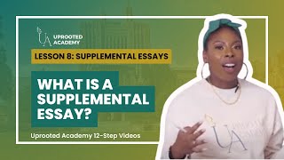 What Is A Supplemental Essay [upl. by Trent]