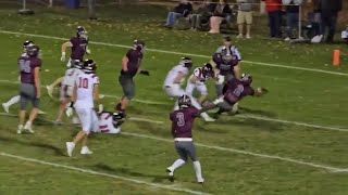 Shippensburgs Janye Statum scores goahead touchdown in playoff win over Warwick [upl. by Condon]