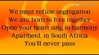 The song that ended Apartheid apartheid nelsonmandela segregation southafrica [upl. by Eitra]