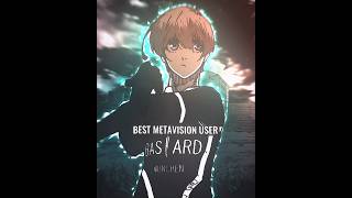 Best Metavision User 👁👑  NO FEAR • ANDROMEDA amp KVRXD  isagiyoichi bluelock [upl. by Enelrahs]