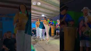 Gretchen recebe faixa de rainha de bateria e mostra samba no pé shorts [upl. by Orvil]