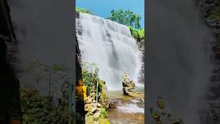 Dunsinane falls Sri Lanka nature waterfall travel srilanka travel [upl. by Nitsirt]