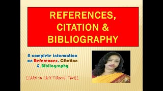 How to write References Citations amp Bibliography in ThesisDissertation [upl. by Eglantine]