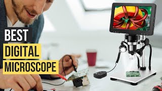 Best Digital Microscope  TOMLOV DM9 LCD Digital Microscope Camera Review [upl. by Annerb]