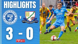 3 CONSECUTIVE HOME WINS  Warrington Rylands vs Basford United  Northern Premier League [upl. by Ritch]