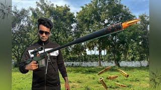 REAL 🎯 SNIPER GUN  KILLING REAL TERRORIST IN THE GUN 🏴‍☠️✨  gun toys viral video [upl. by Helsell]