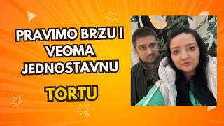 Pravimo veoma jednostavnu i brzu tortu viralvideo fypシ゚viral [upl. by Hennessey311]