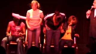 Snap Hypnotized girls in hypnosis show wwwchriscadycom [upl. by Lynde]