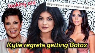 KYLIE JENNER COMPLAINS ABOUT LOOKING OLD KARDASHIAN JENNERS BEAUTY STANDARDS WENT WRONG [upl. by Ainehs]