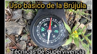 Uso básico de la Brújula [upl. by Nwahsir]