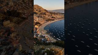 ☀️ Lake Titicaca Copacabana 🇧🇴 [upl. by Atinahs]