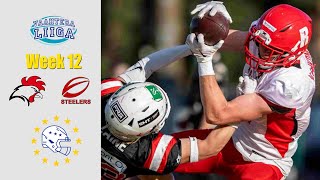 Helsinki Roosters vs Kuopio Steelers Highlights  Week 12  Maple League 2023 [upl. by Anib]