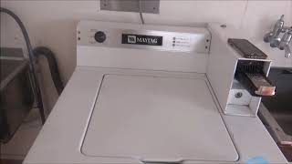 Maytag Commercial Washer Part 2 [upl. by Karry]