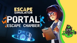 Escape Simulator  Portal Escape Chamber [upl. by Farl]