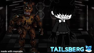 Ink Alex voices as Nightmare Freddy [upl. by Yrokcaz]