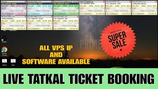 Gadar Software  Live Tatkal Booking  Hard Route Special IP  Prime Tatkal [upl. by Magel657]