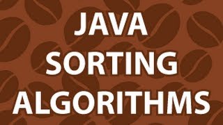 Java Sort Algorithm [upl. by Bennett]