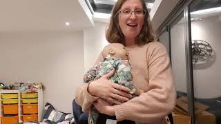 How to use an Ergobaby Embrace with a 2 month plus baby [upl. by Eesak]