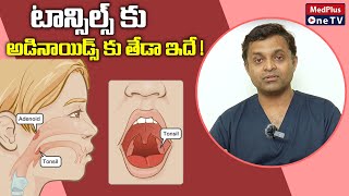 Difference Between Tonsils vs Adenoids  DrCAnand Kumar MedPlusONETV [upl. by Eicram342]