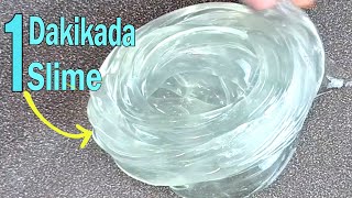 1 Dakikada Slime Nasıl Yapılır Tutkalsız Borakssız Slime [upl. by Ahrendt]