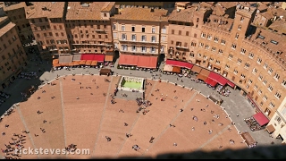 Siena Italy Piazza del Campo  Rick Steves’ Europe Travel Guide  Travel Bite [upl. by Suhcnip506]