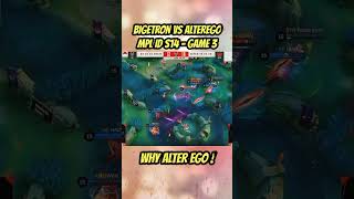 Alter ego pulang game mobilelegends mlbb seputarmobilelegends shorts [upl. by Eiahpets]