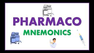 PHARMACOLOGY MNEMONICS [upl. by Uaerraj]