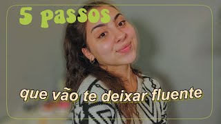 como aprender INGLÊS e ficar fluente SOZINHO passo a passo [upl. by Annahoj]