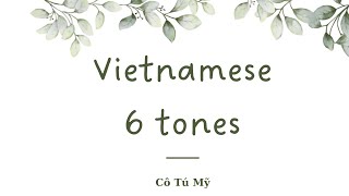 Vietnamese 6 tones [upl. by Seuqram]