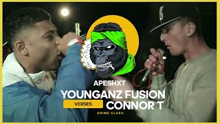 Younganz Fusion vs Connor T  APESHXT  Grime Clash [upl. by Salangia]