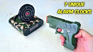 7 Weird Alarm Clocks put to the Test [upl. by Nilson263]