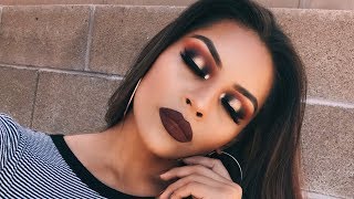 Affordable Makeup Using Morphe 35O2 Palette  SARAHY DELAROSA [upl. by Jeana994]