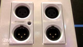 ISE 2015 Bose Tells Us About the New ControlSpace WP22BD Dante Endpoint [upl. by Mcquoid]