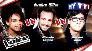 Manoha VS Marvin Dupré VS Vincent Vinel  The Voice France 2017  Epreuve Ultime [upl. by Abdella]