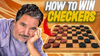 How To WIN At Checkers 10 Tips and Tricks Draughts [upl. by Jameson]