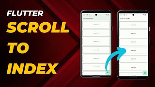 Flutter How to Scroll to a Specific Index in ListView [upl. by Wilmette]