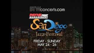 San Diego Jazz Festival May 24  26 Charlie Wilson Kem Brian McKnight amp more [upl. by Opalina]