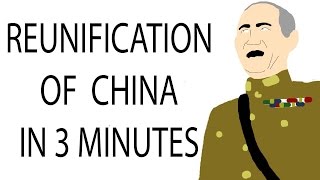 Reunification of China  3 Minute History [upl. by Anhoj506]