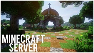 How to Build a Minecraft Server Spawn in 1 HOUR [upl. by Pliske1]