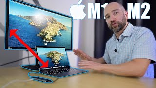 How to Connect an M1M2 Apple Macbook Air to an External Monitor [upl. by Laira]