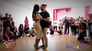 Kizomba 2023  Isabelle and Felicien dance [upl. by Haeli162]