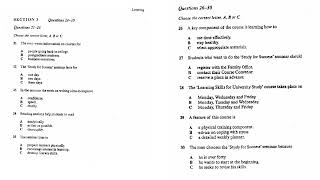 Accommodation Request Form IELTS listening Test 720p [upl. by Hanforrd]