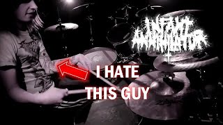 He FAKED this Entire Performance drums music playthrough fyp [upl. by Delmore921]