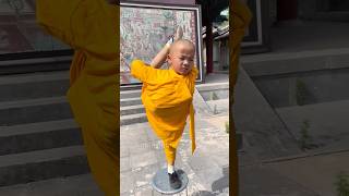 Shaolin Monk Training Part 2 🥋🔥 shorts kungfu [upl. by Joab]