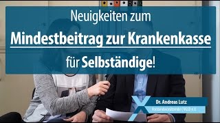 Mindestbeitrag zur Krankenversicherung für Selbständige Das soll sich ändern [upl. by Brandon]