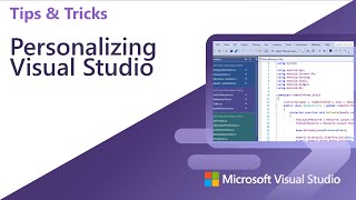 Personalizing Visual Studio 2022 [upl. by Moina494]