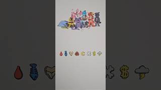 Poppy playtime Nightmare critters Tags Matching Puzzle shorts art viral [upl. by Ekud271]