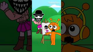 Incredibox Sprunki Help Pinki redraw her body parts sprunki animation trend [upl. by Attem]