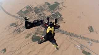 Skydive Dubai 4Way Competitions [upl. by Epoillac799]