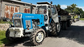 ZT 303 und 325 beim Holz Holen mit HW80 THK5 Abladen mit T174 Fortschritt IFA DDR [upl. by Themis]